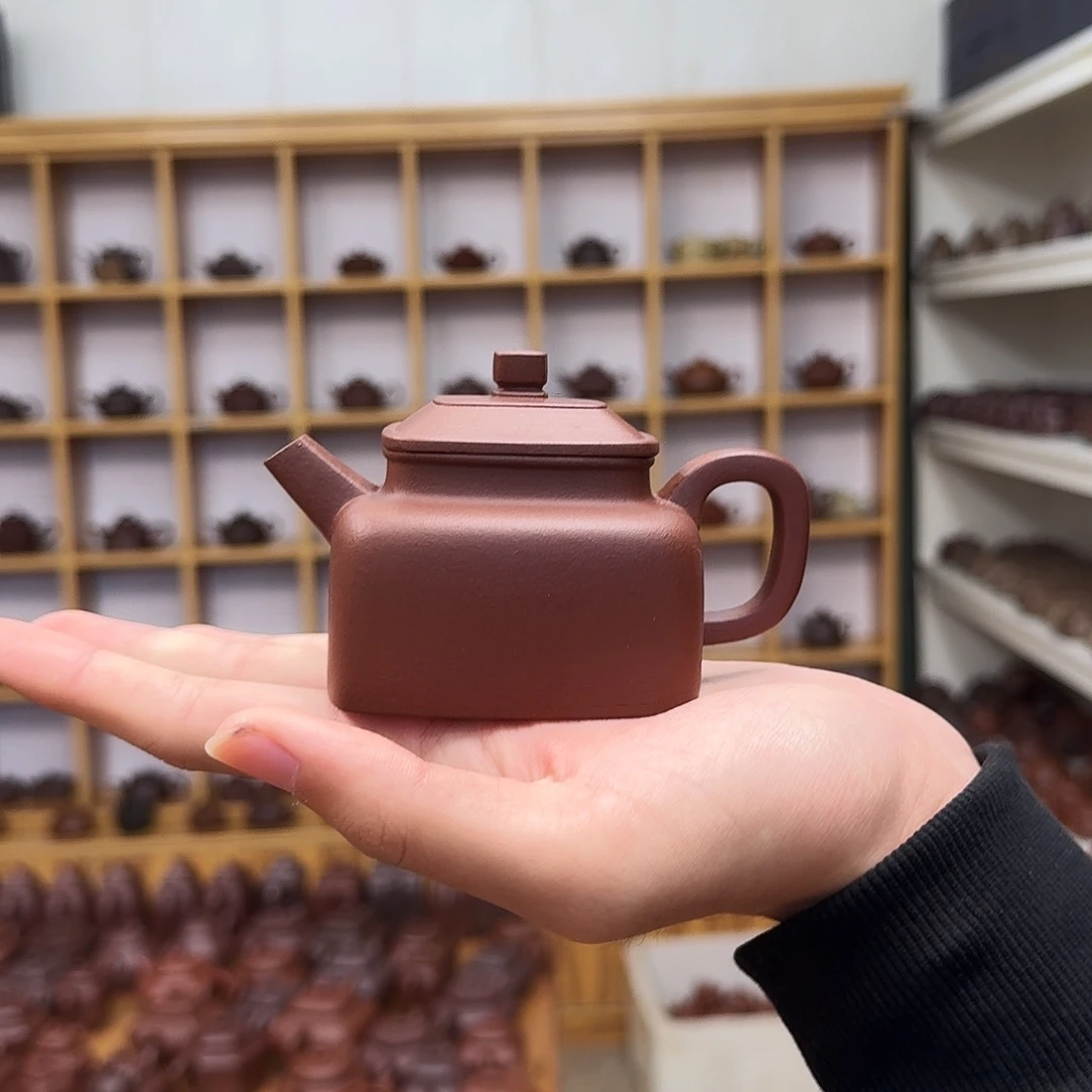 茶壶紫砂四方德钟160cc