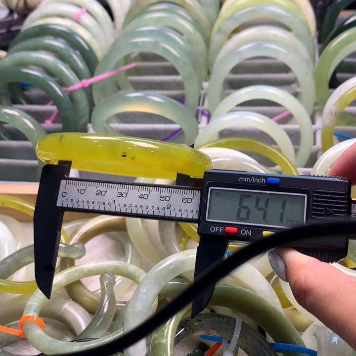 合金蛇纹石玉手链25