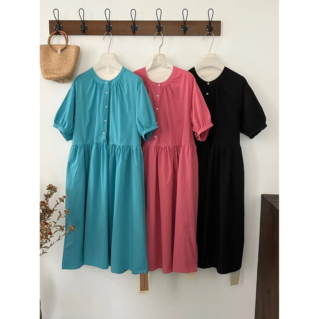 叨叨定制款 #8159#拼接衬衣裙 FL