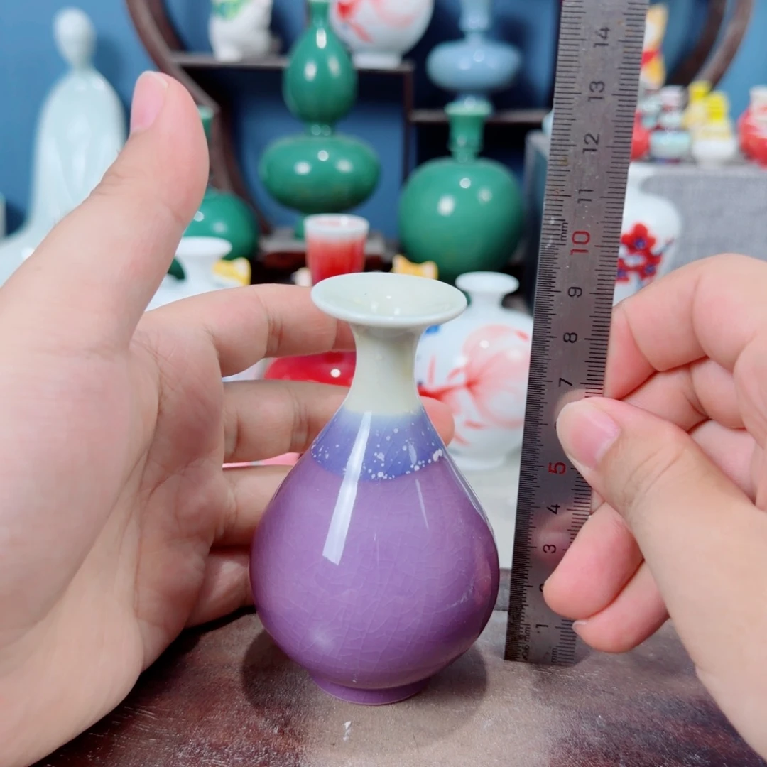 陶瓷手工小花器摆件