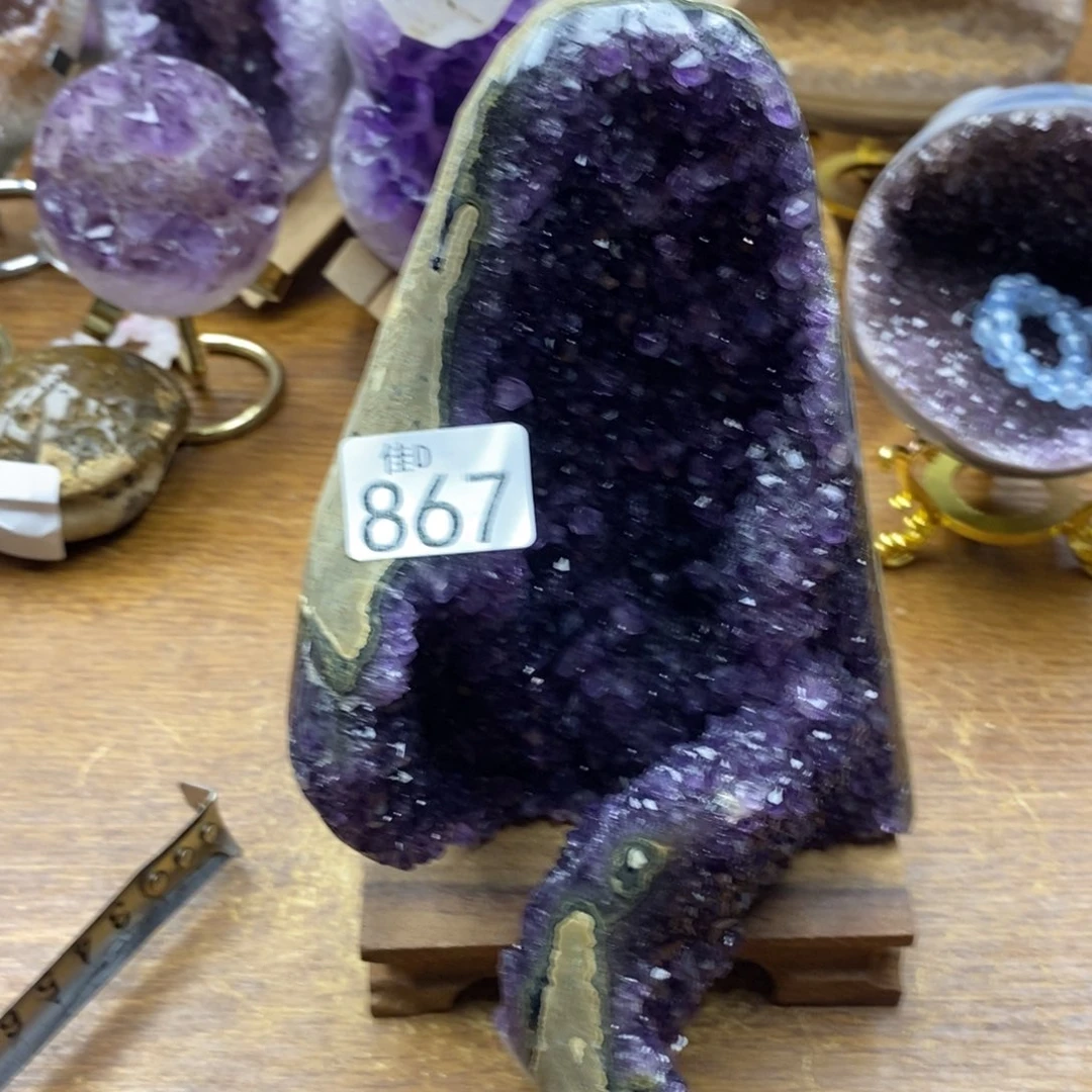 未镶嵌大型摆件（非配饰）紫晶