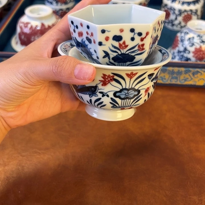 瓷片景德镇陶瓷手工手绘