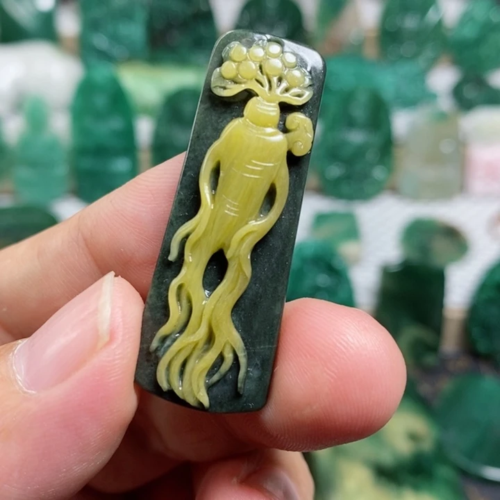 未镶嵌独山玉颈饰