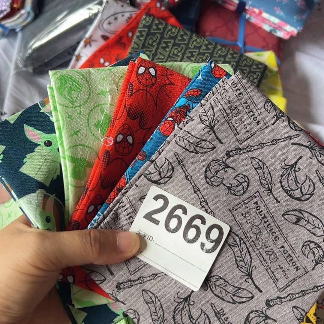 5片品牌纯棉小布块45.50厘米一片