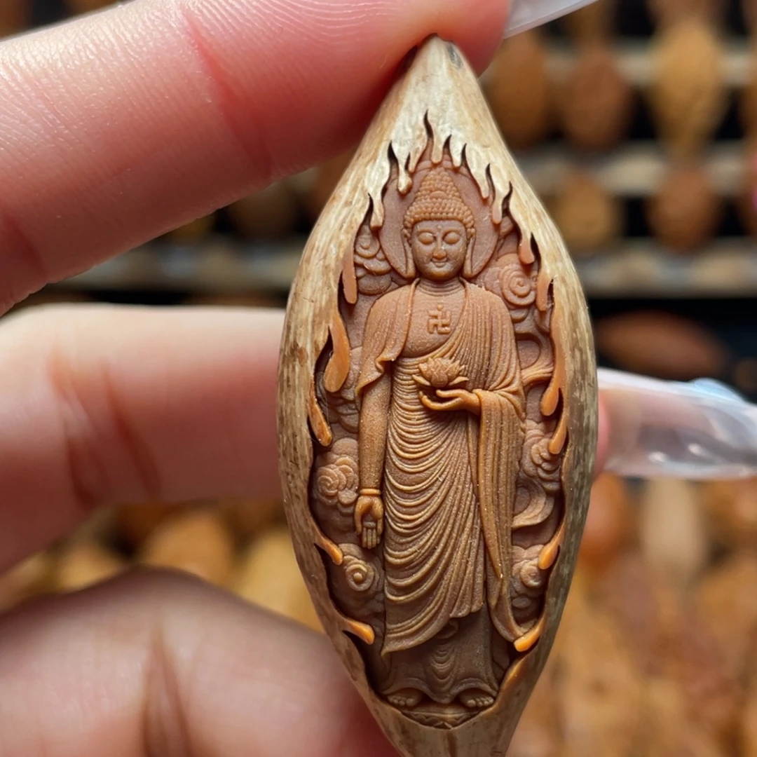 橄榄核手串/手链阿弥陀佛