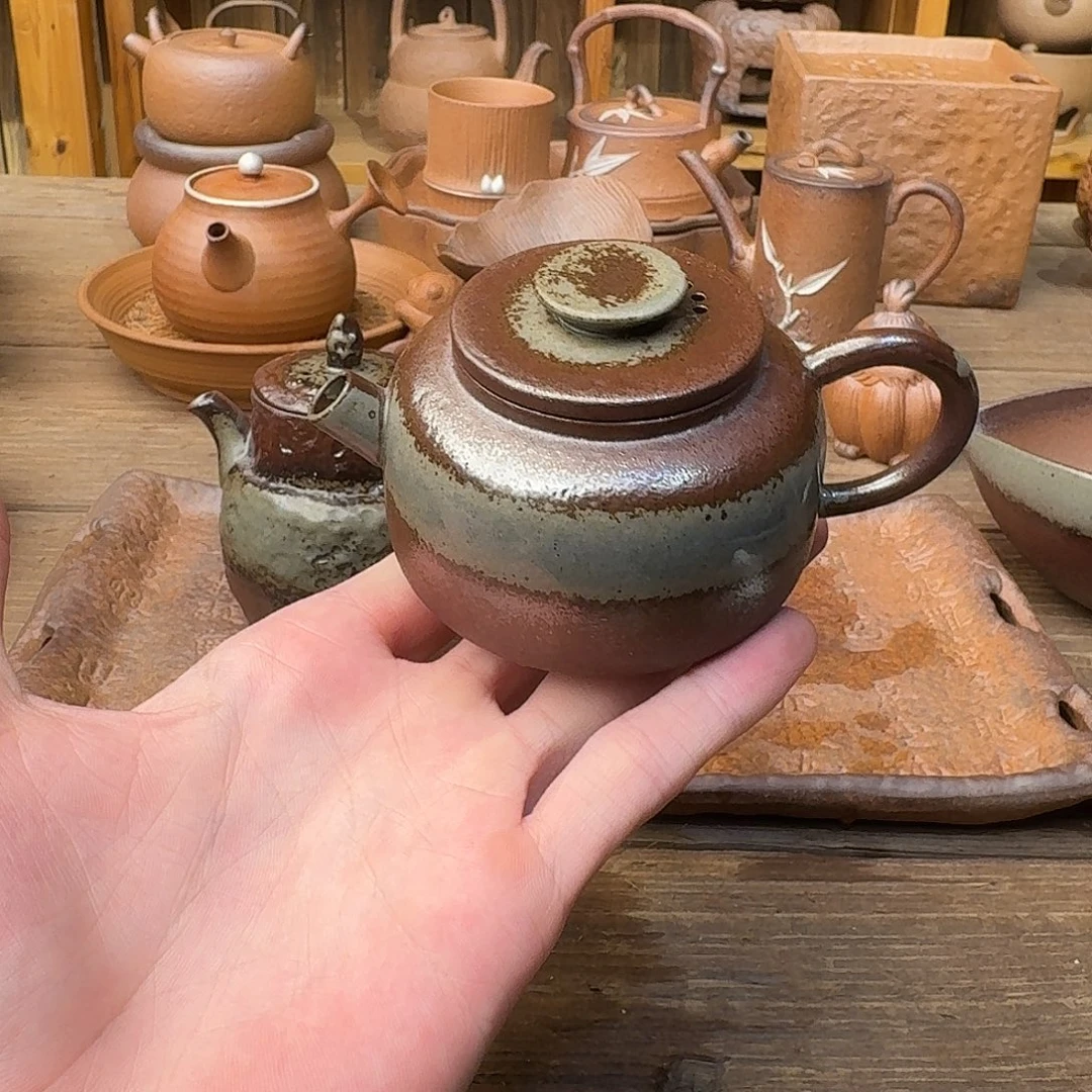 原矿老岩泥茶器系列