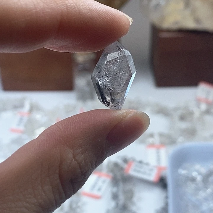 水晶颈饰未镶嵌闪灵钻