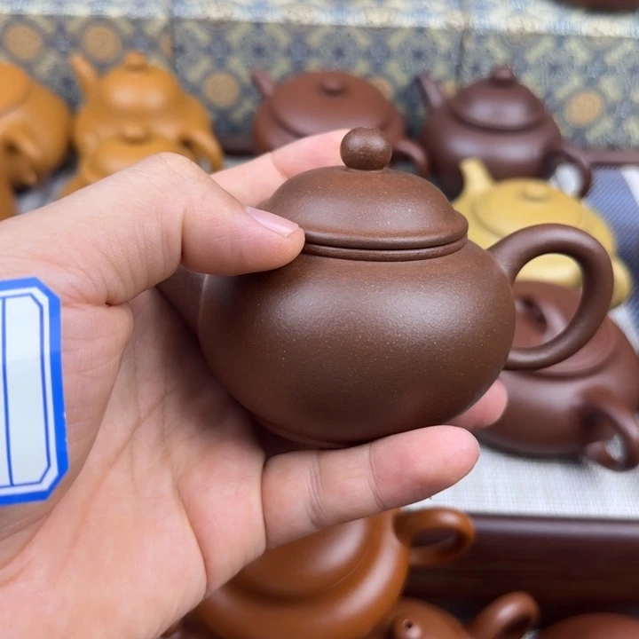 ^***^茶壶紫砂特练紫泥