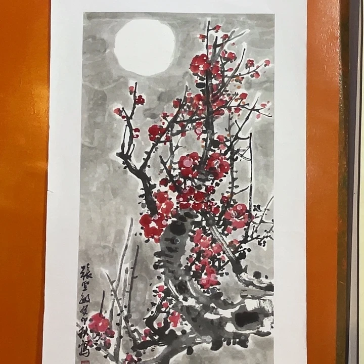 国画张圣敏先生纯手绘作品