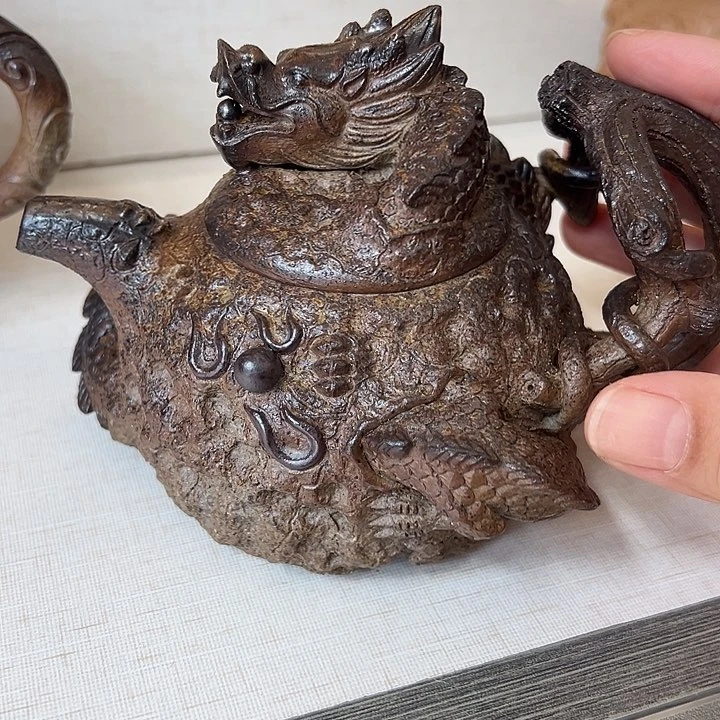 茶壶段泥紫砂壶紫砂茶壶