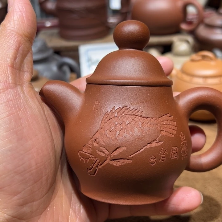 风***顺紫砂茶壶宜兴紫砂