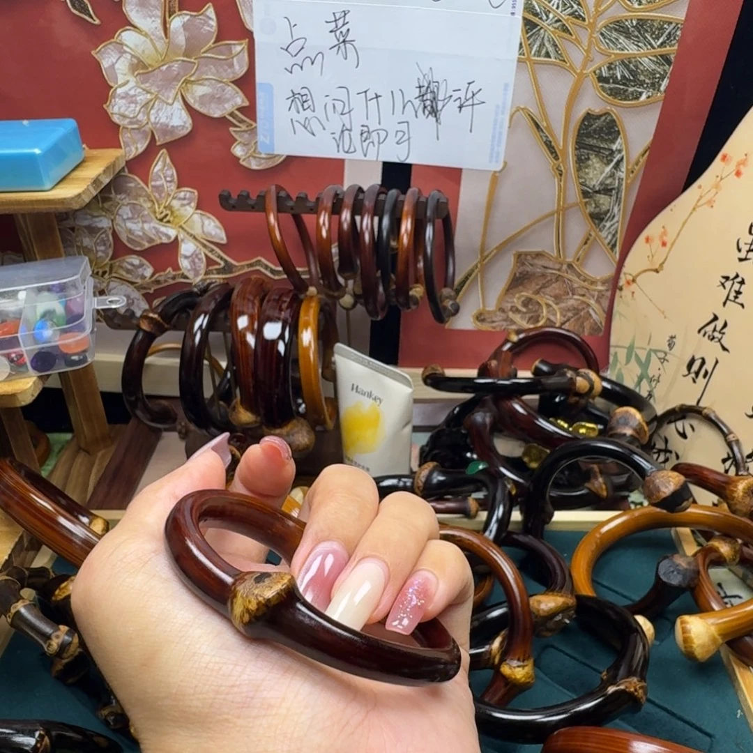 树***猴木质非金属藤镯子