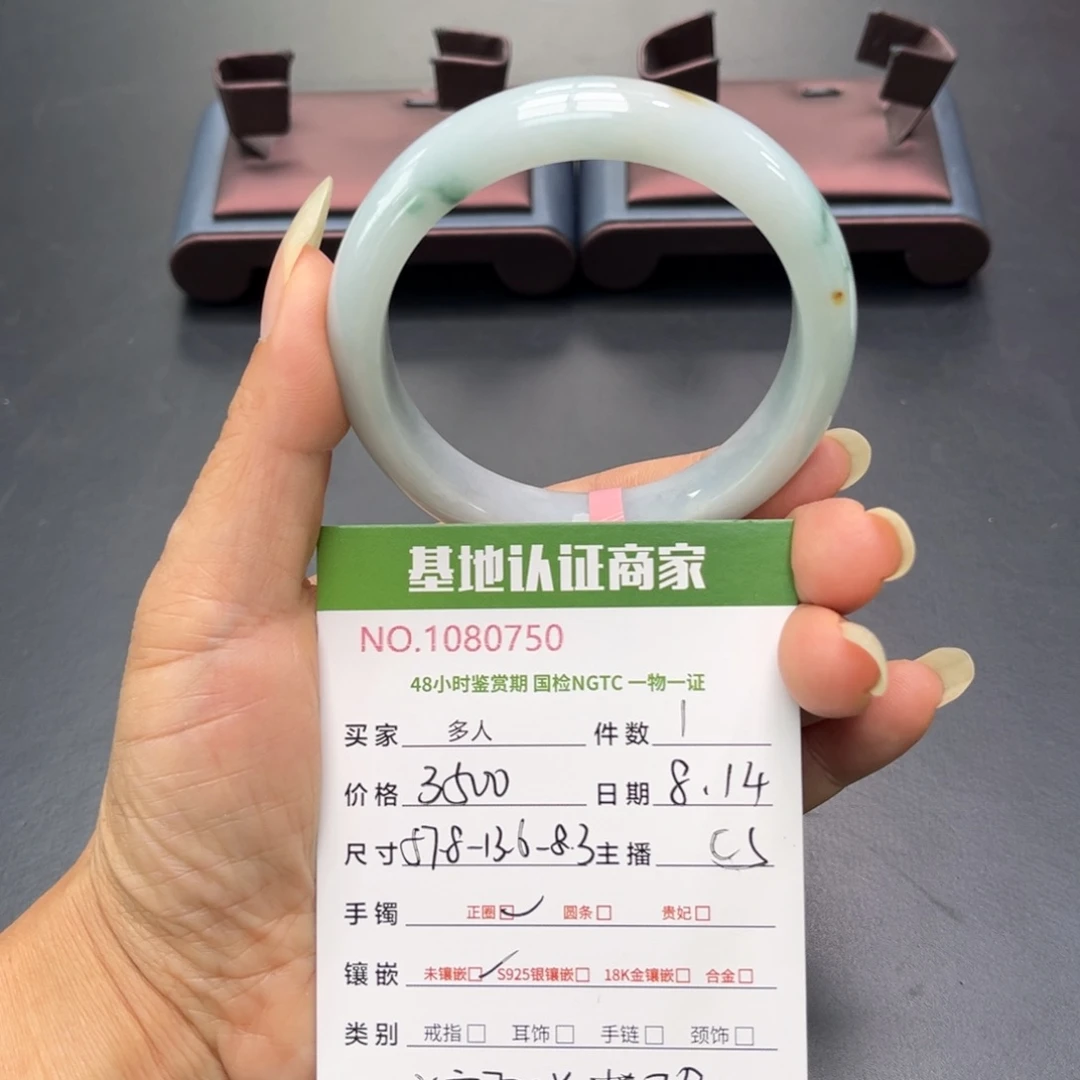 翡翠手镯未镶嵌多人