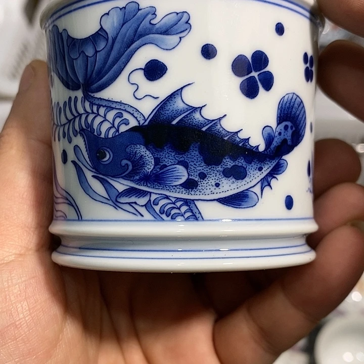 摆件陶景德镇陶瓷主人杯22333