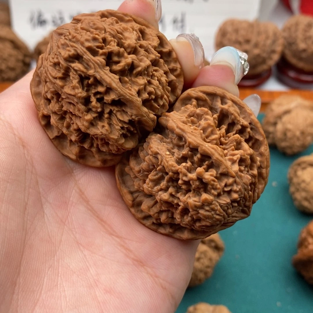 文玩核桃把件43全品百花山