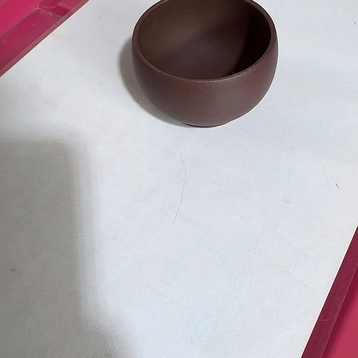 茶***韵茶壶紫砂紫泥杯子80cc半手