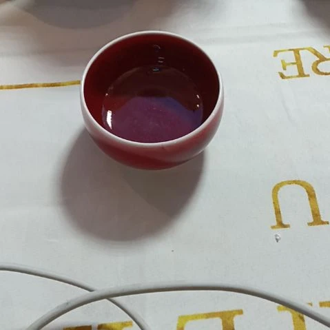 景德镇纯手工郎红罗汉杯