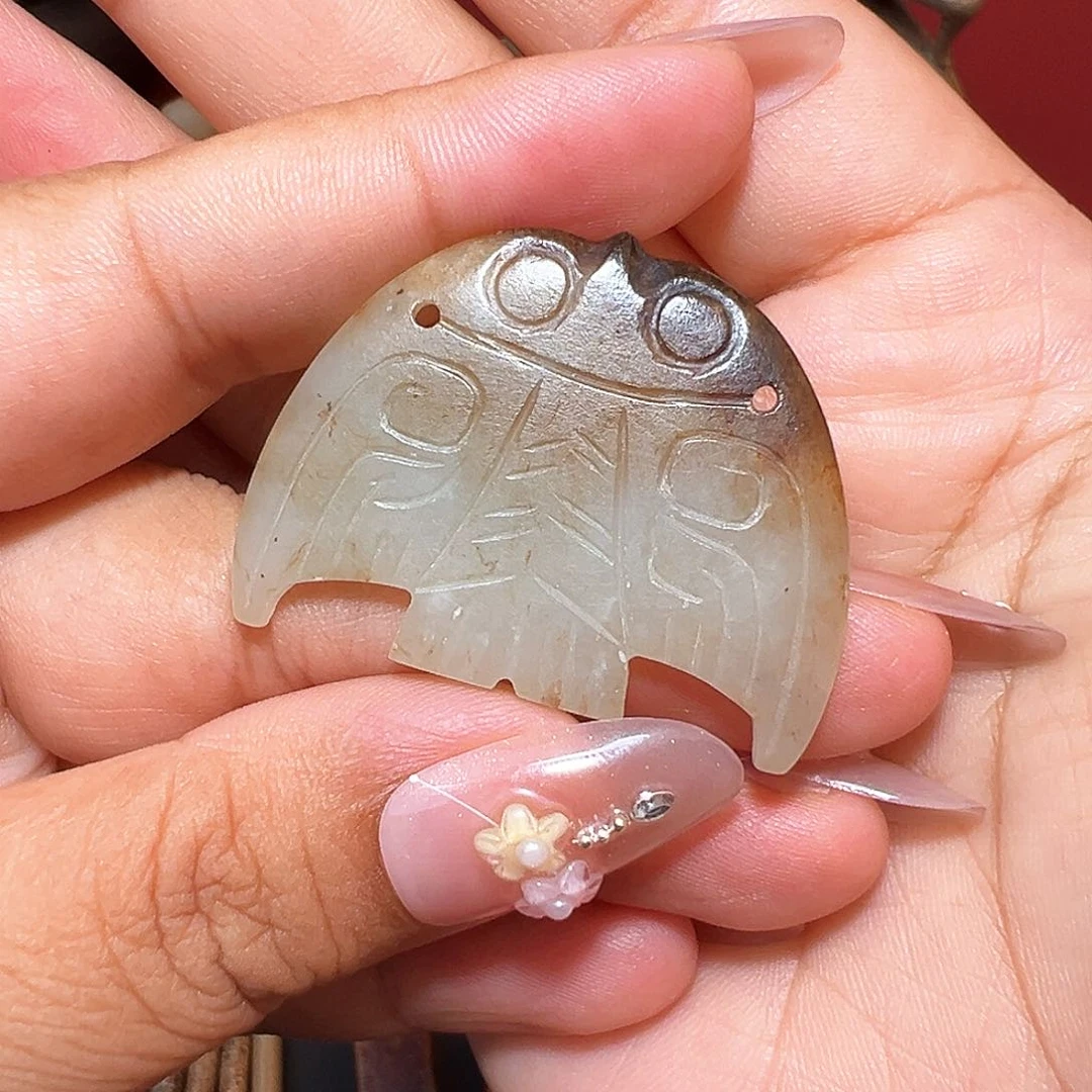 东***讨和田玉未镶嵌挂件