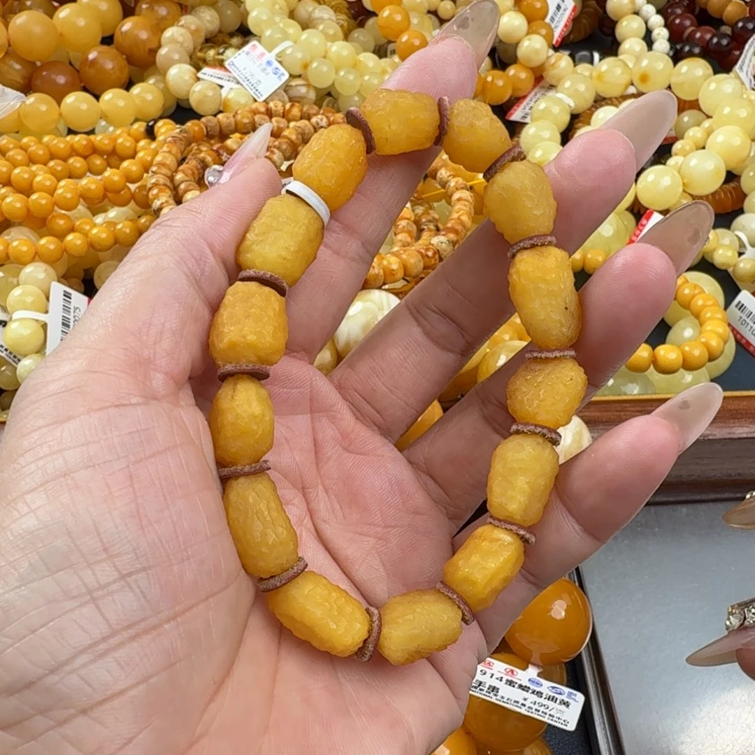 琥珀未镶嵌珠宝奇石