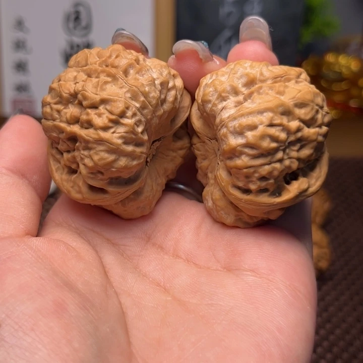 文玩核桃把件42尺蛤蟆49