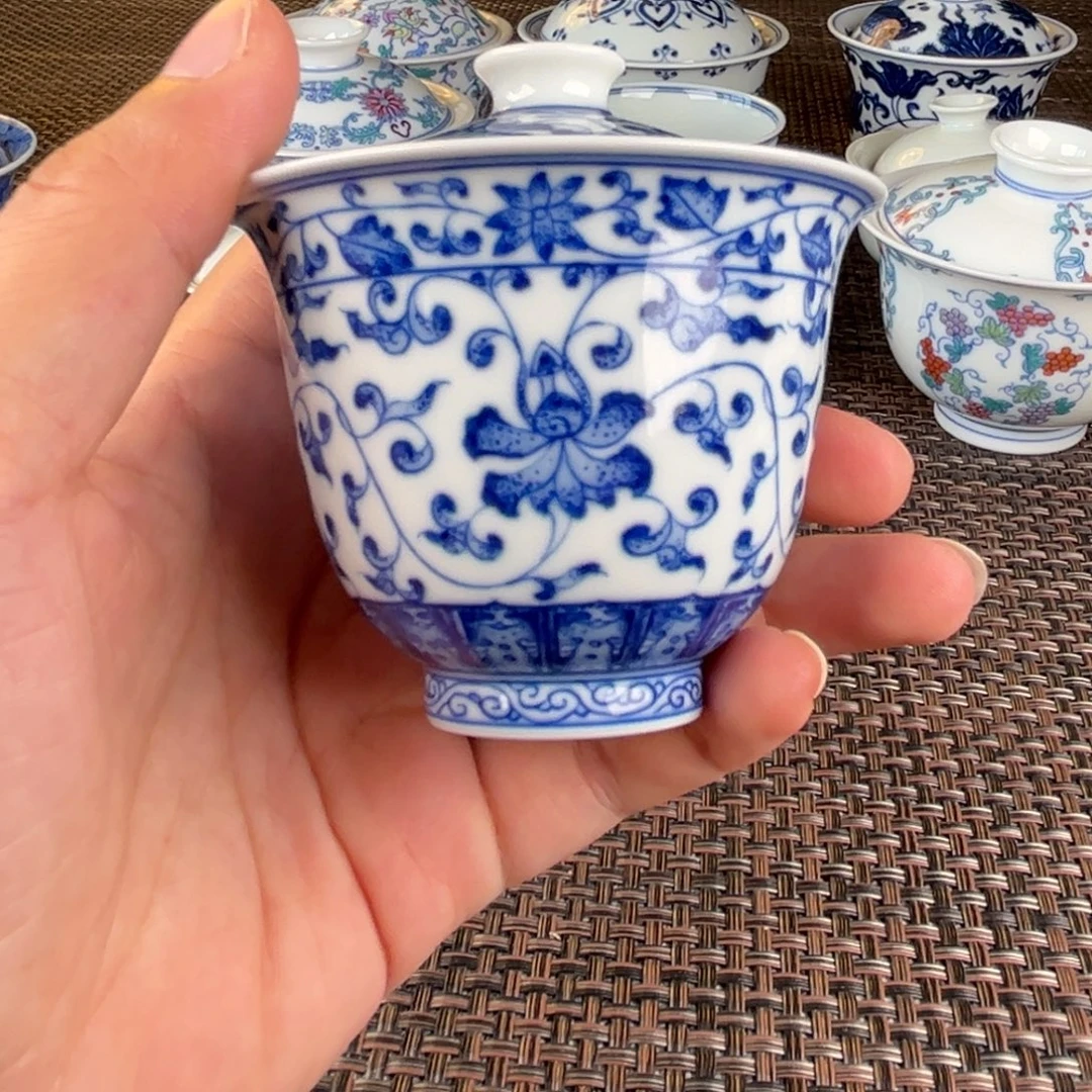 瓷片景德镇陶瓷杯子