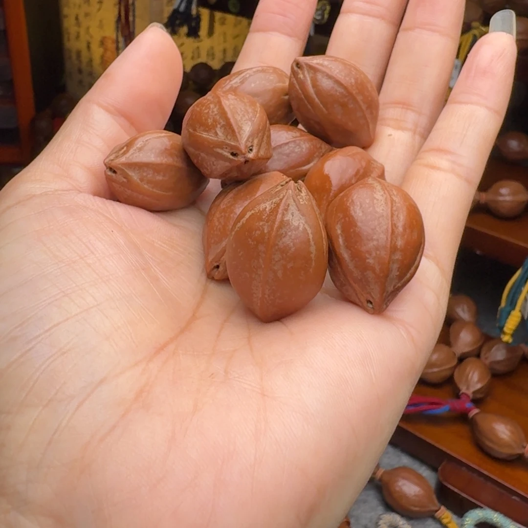 橄榄核手串18/27老核 原皮 梅林铁核