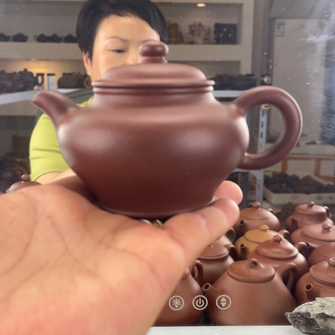 茶壶紫砂中槽青全手工掇只140cc