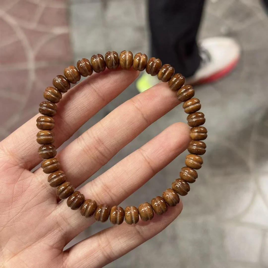【刘云天专属】L854 库克汉堡珠手串8mm