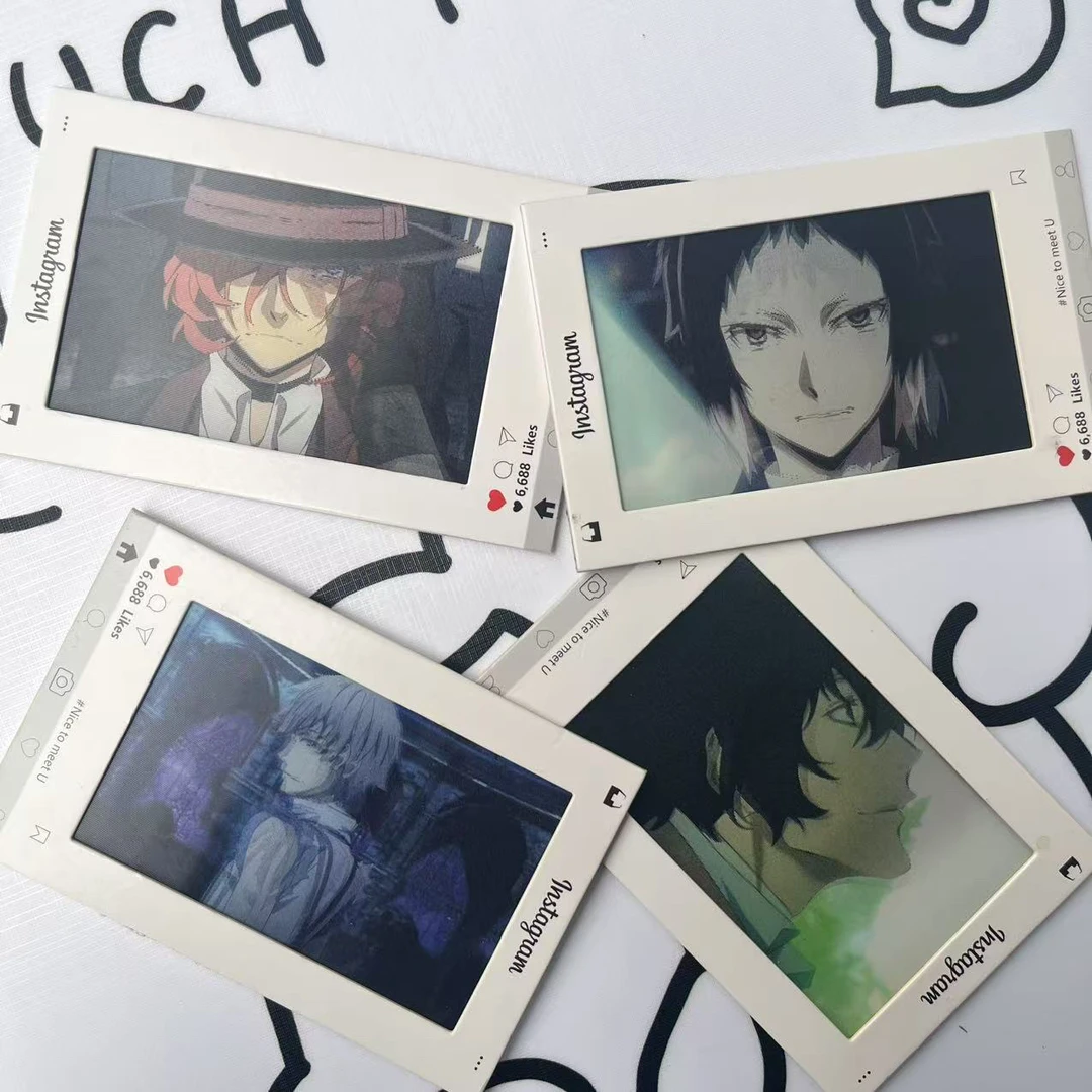 文豪野犬太宰治靠墓碑仰头名场面动态光栅卡二次元周边卡片送朋友