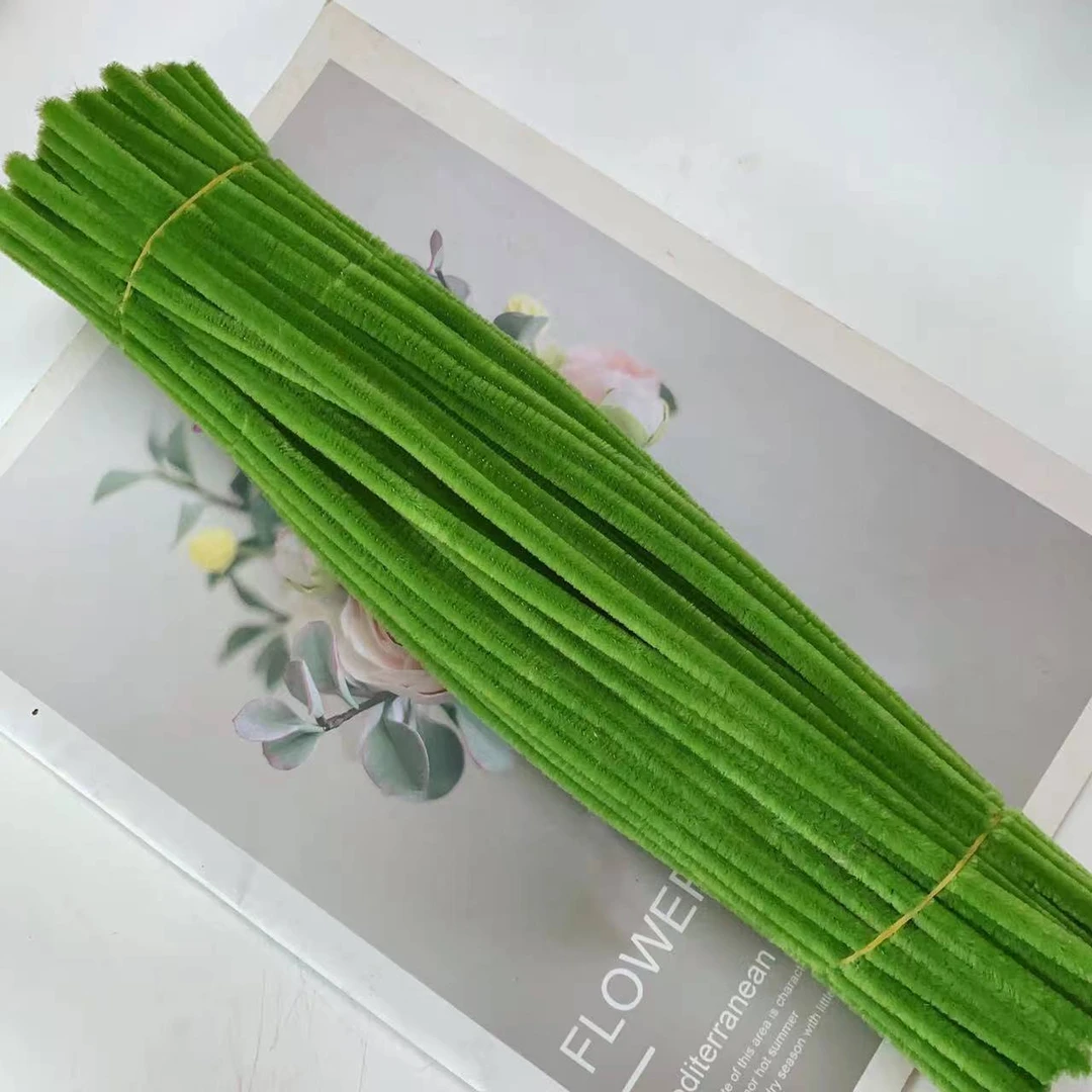 扭扭棒材料手工扭扭棒马卡龙花束材料包批发彩色根特密毛条幼儿园