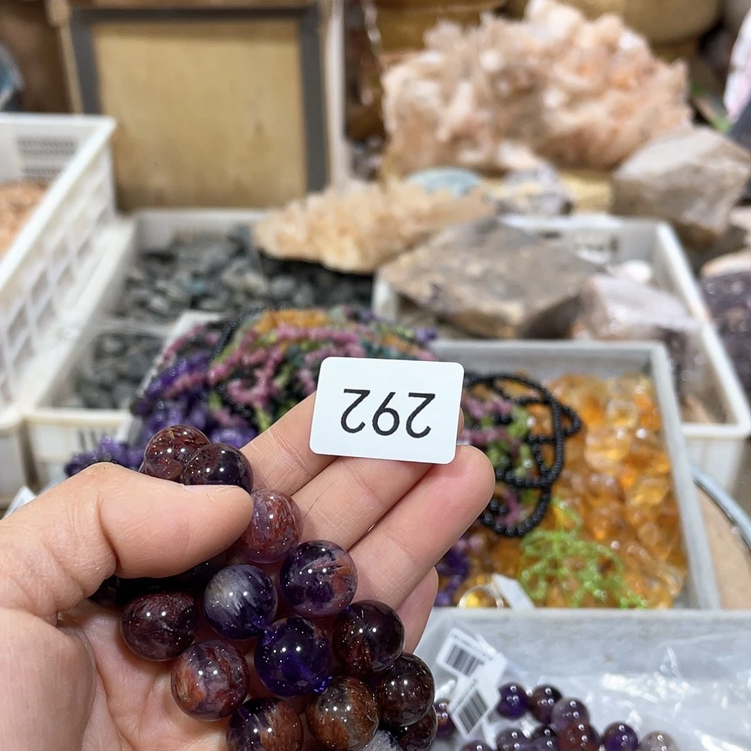 水晶手串14m l未镶嵌多样性发一条z y 535