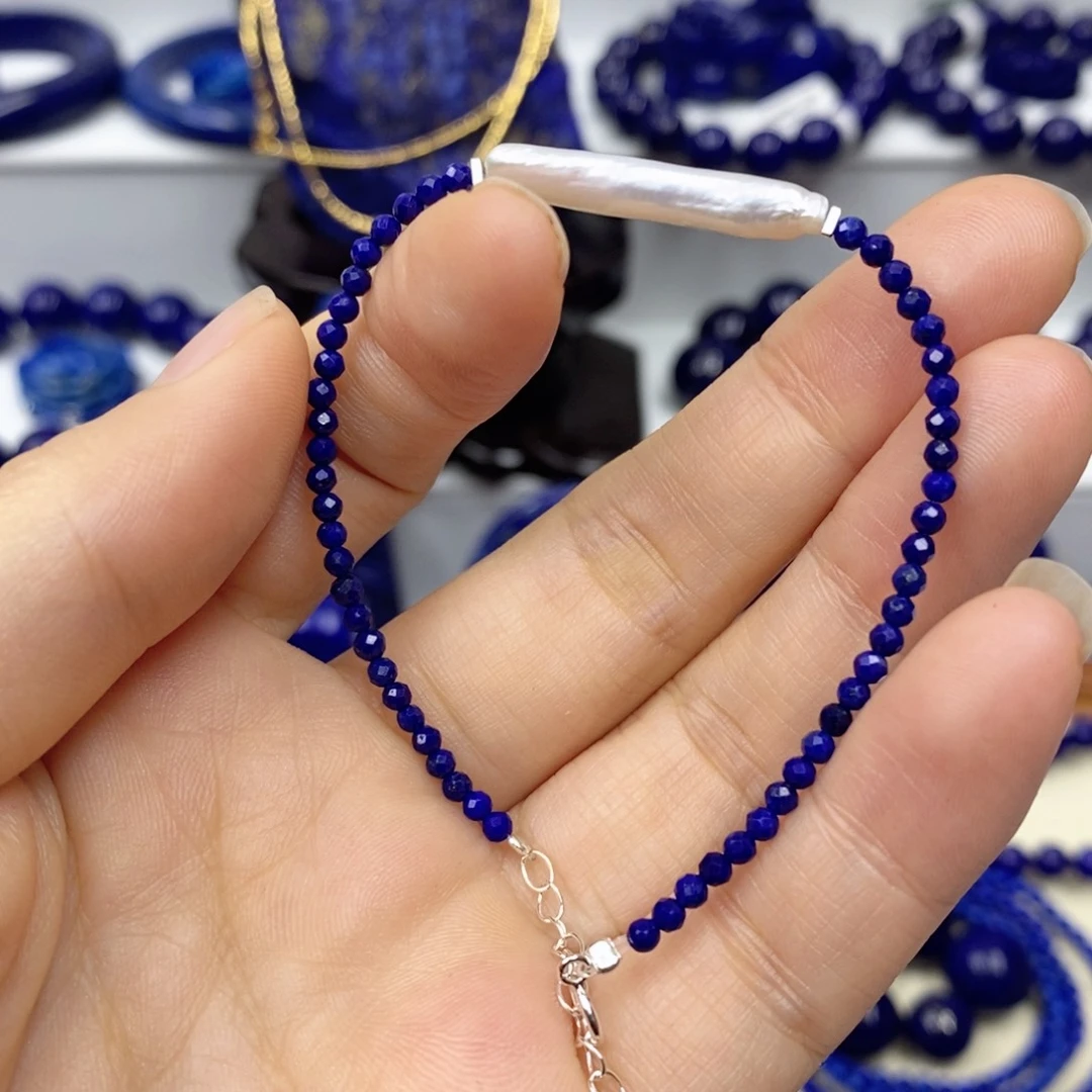 青金石手链未镶嵌