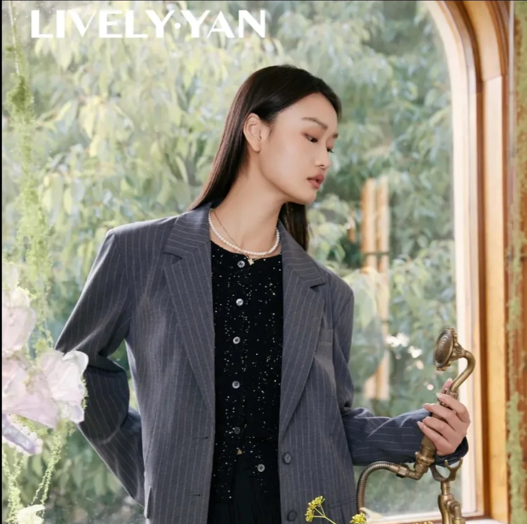 俪妍【LIVELY·YAN】25春季新款西装43324