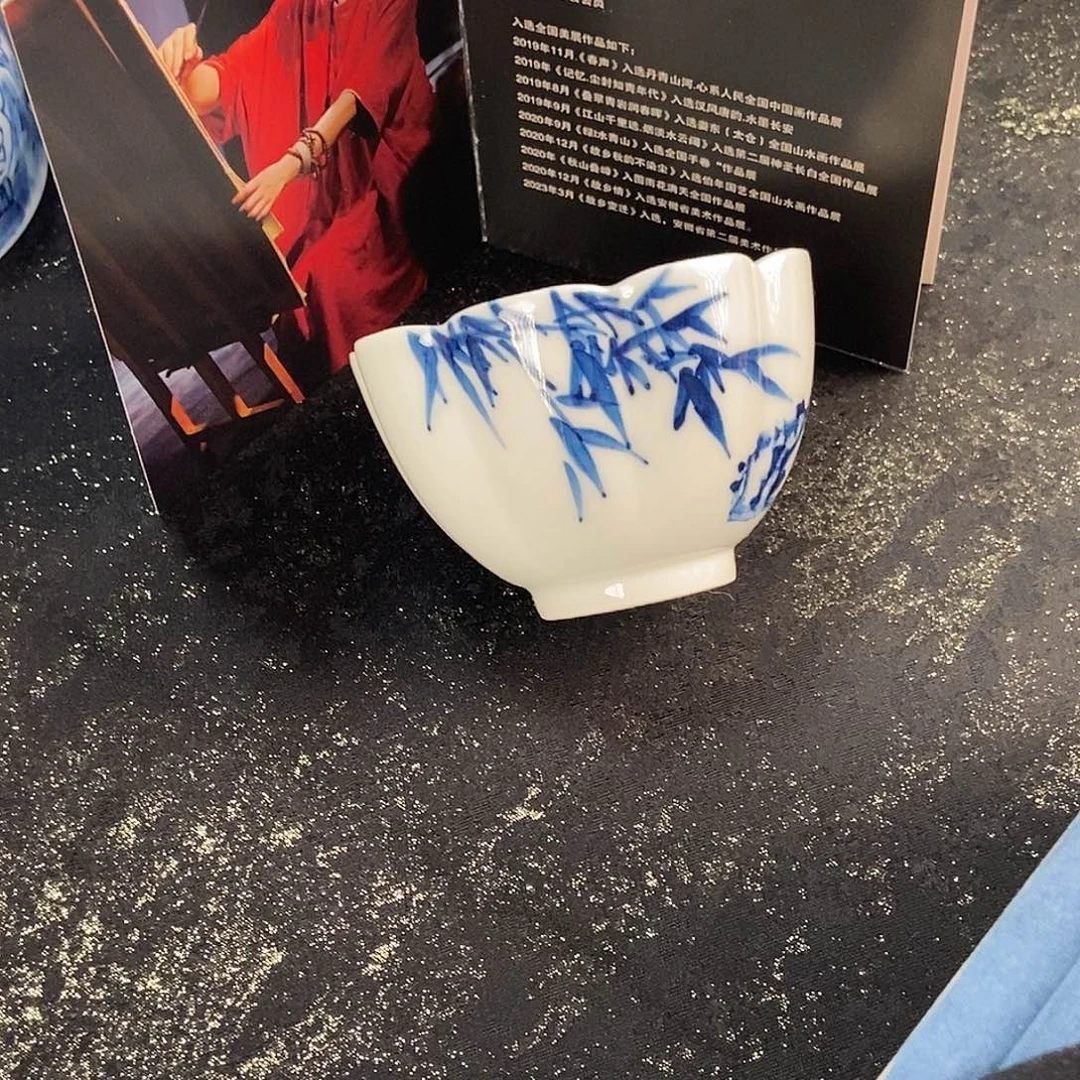 杯子景德镇手绘茶器