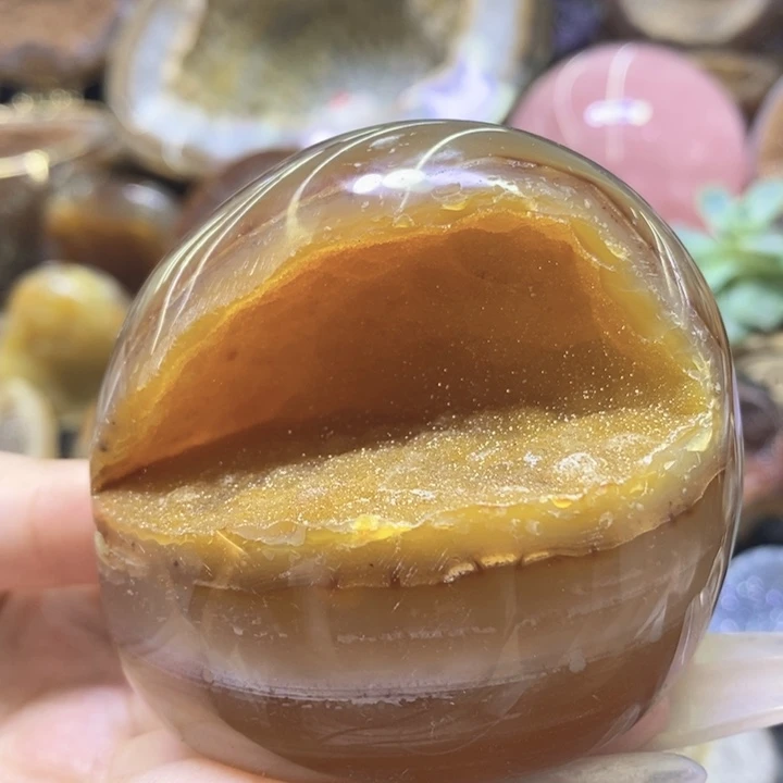 未镶嵌珠宝半成品紫晶黄金摆件