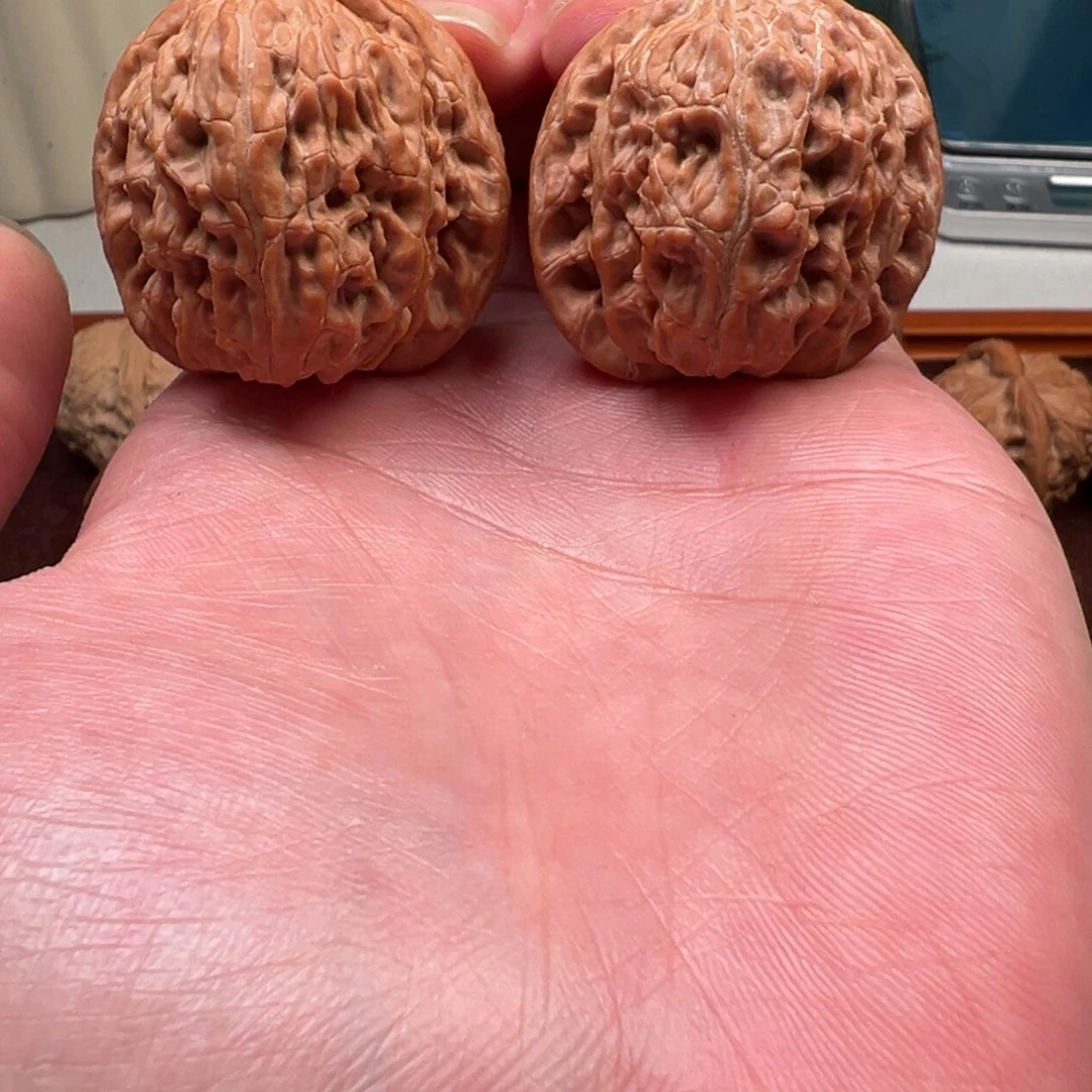 文玩核桃把件全品山地磨