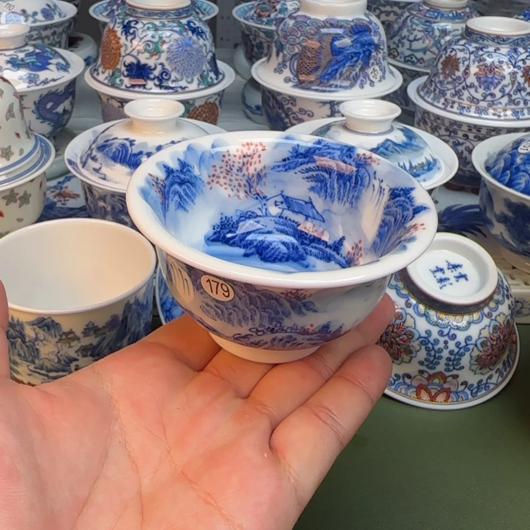 彦祖纯手工手绘茶具179