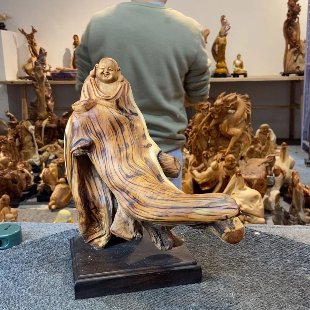 柏木（崖柏）太行崖柏根雕摆件