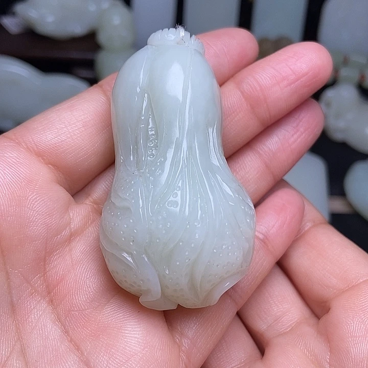 吊坠(不含链)未镶嵌和田玉