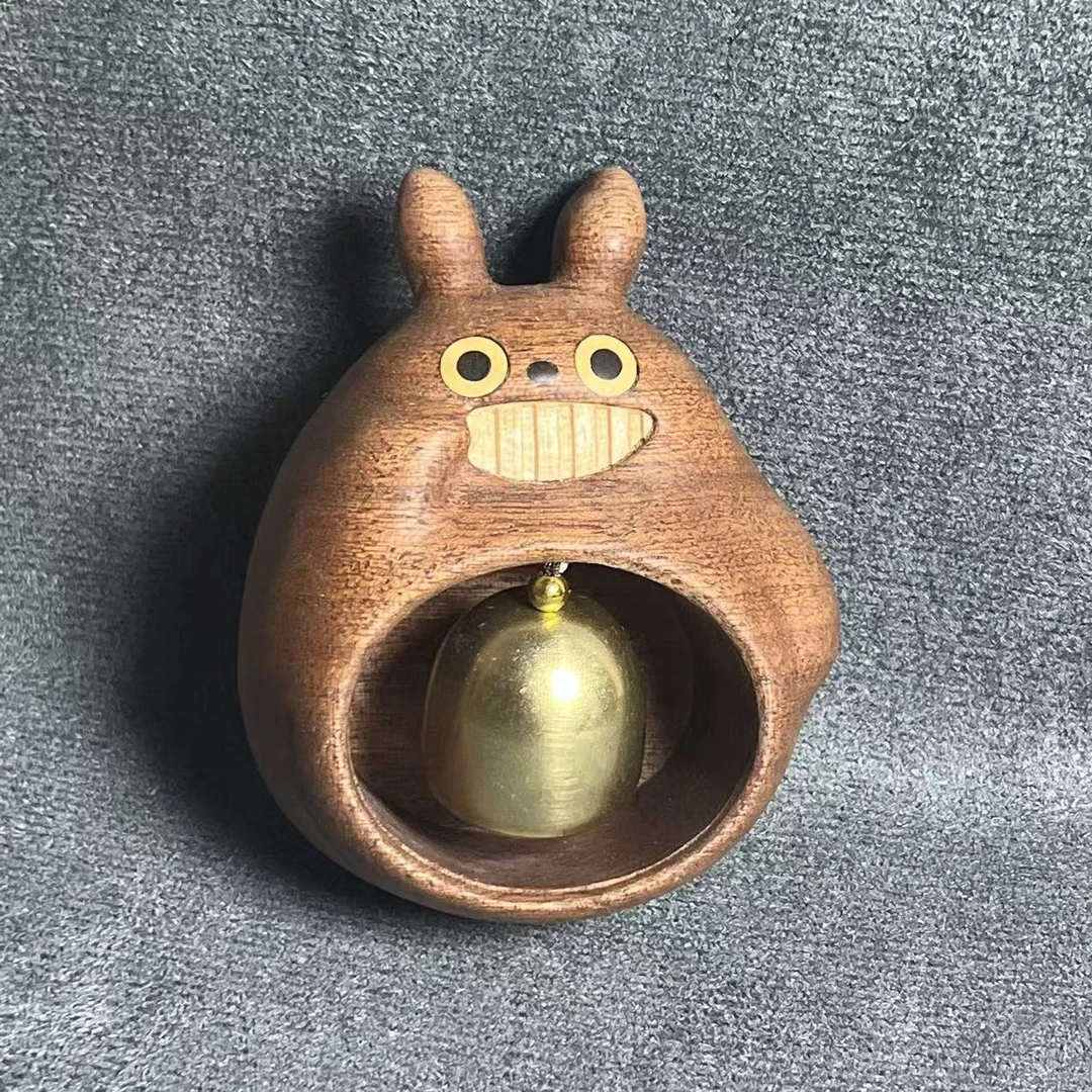 孤品，（龅牙龙猫门铃 孤品）孤品，新品专属链接摆件