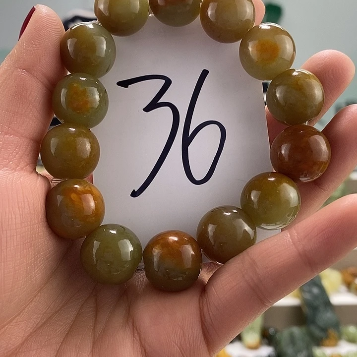 透闪石质玉手链未镶嵌