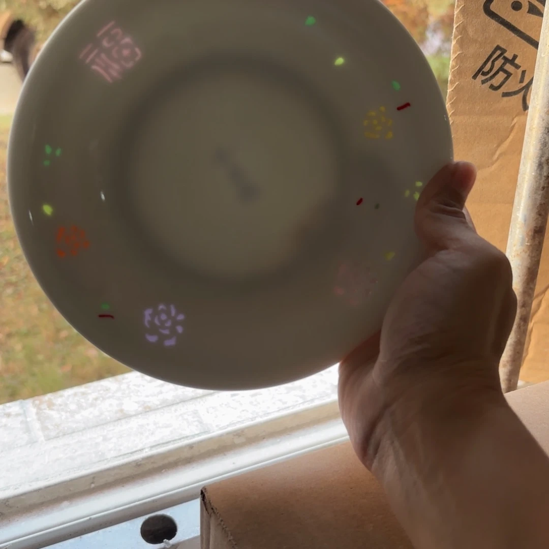 玉瓷景德镇陶瓷两只微瑕