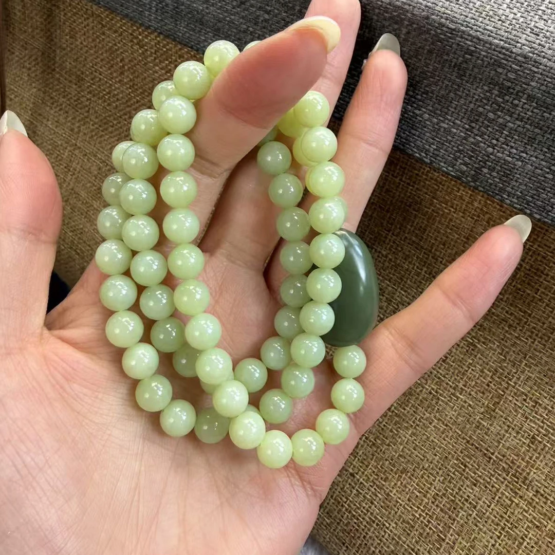 和田玉手串超好看