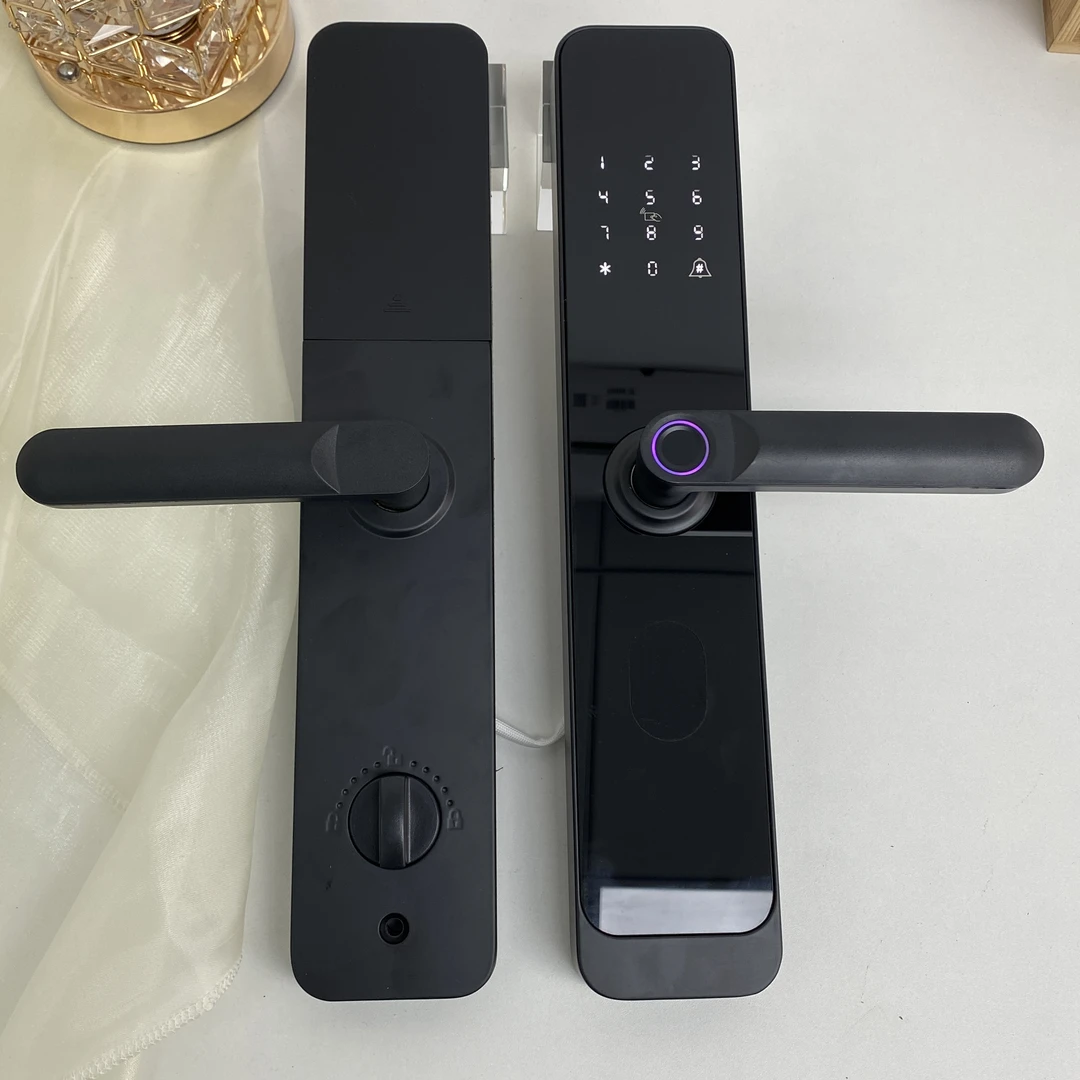 防盗门智能锁R17防盗门指纹锁公寓锁通通锁家用智能锁