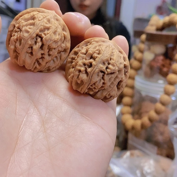 【闪购商品】文玩核桃把件36肉山神庙