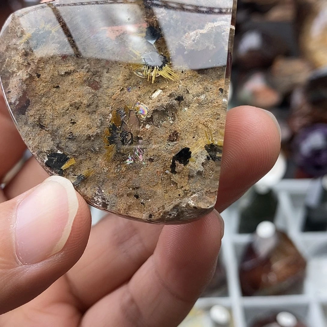 未镶嵌珠宝半成品水晶f****蝎