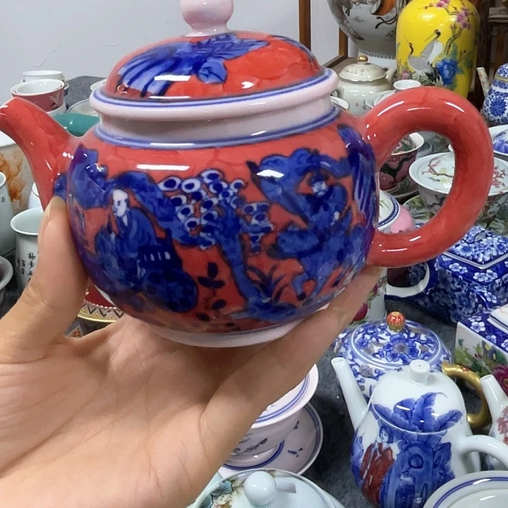 中***梦摆件景德镇陶瓷博物，
