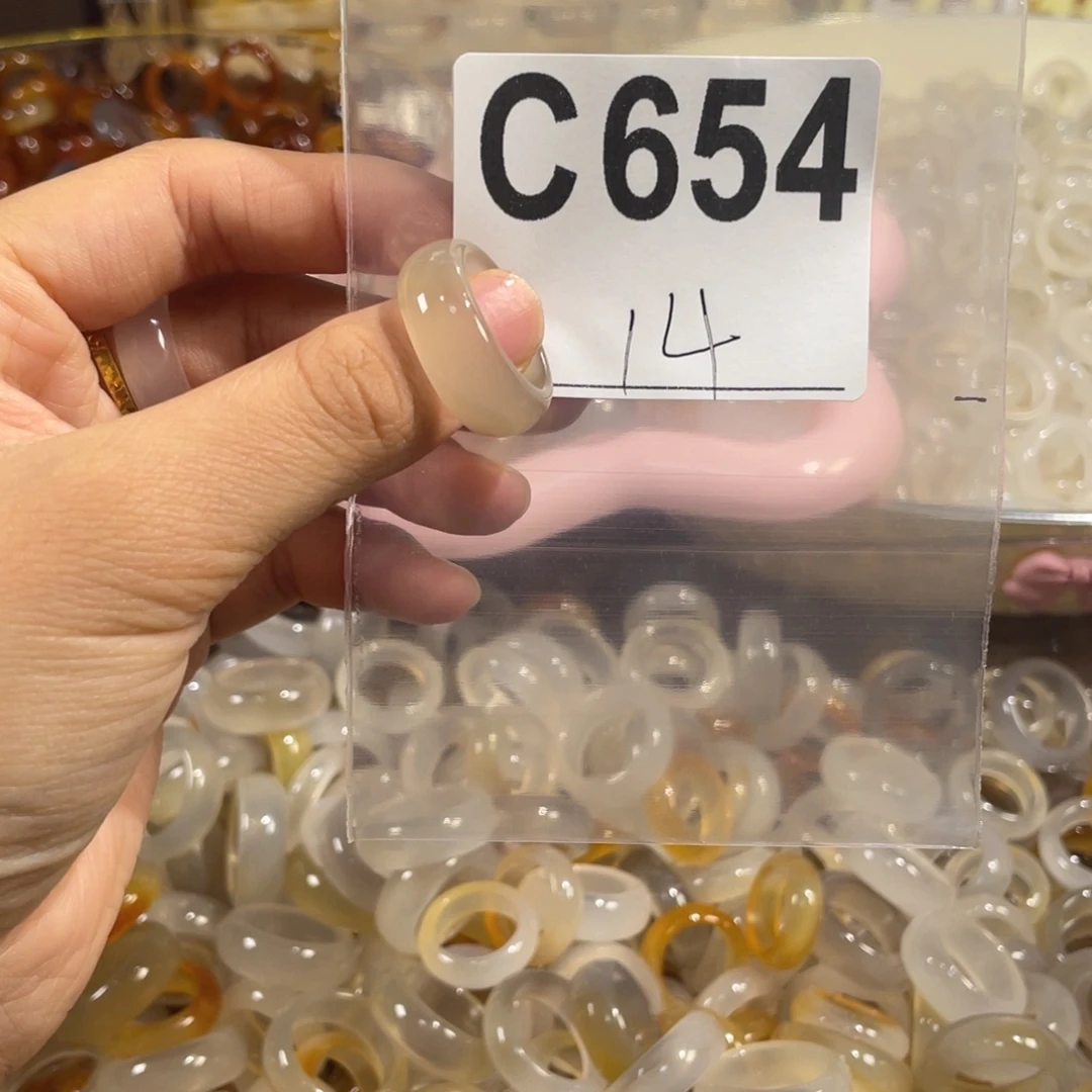 未镶嵌戒指玛瑙/玉髓654