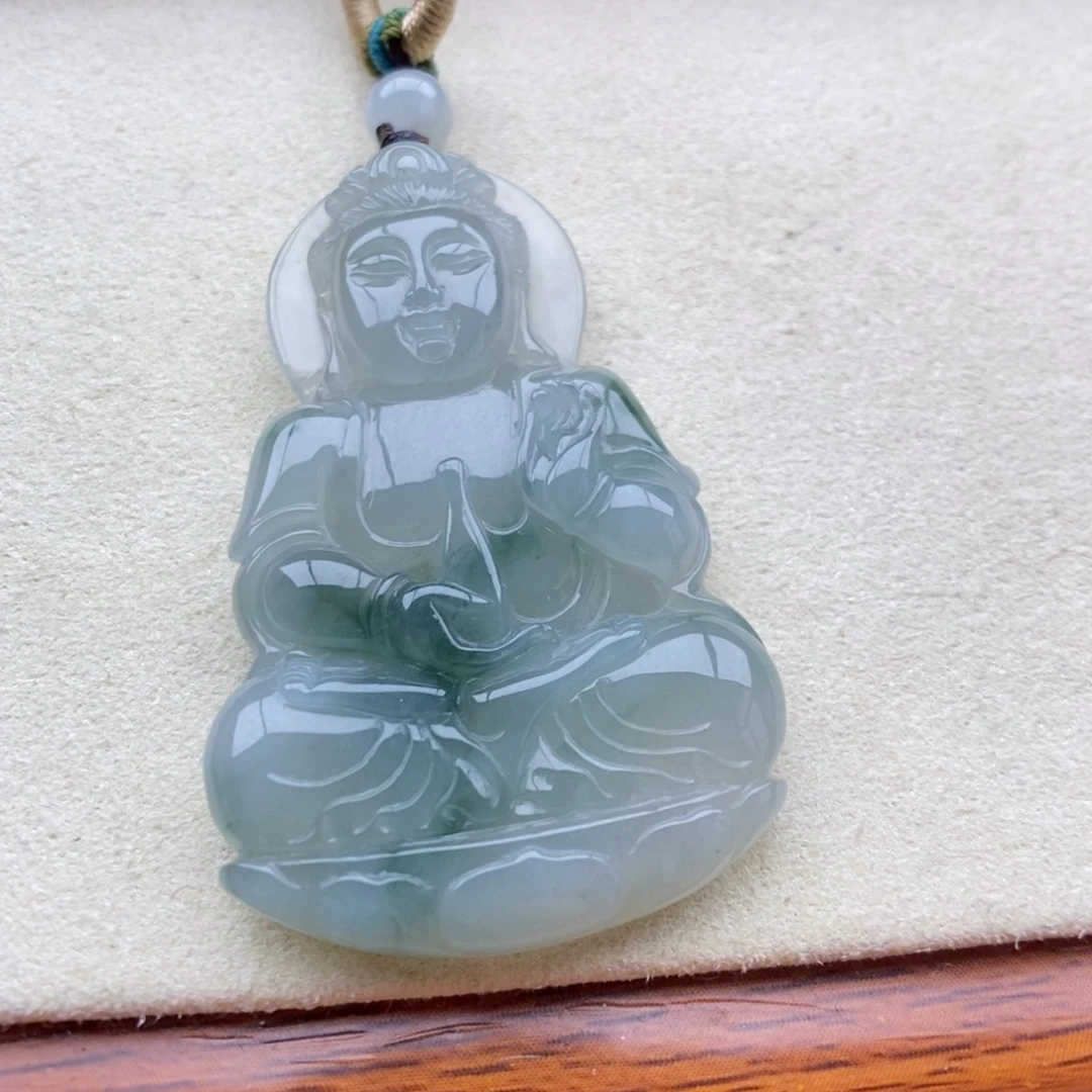 翡翠未镶嵌颈饰吊坠68