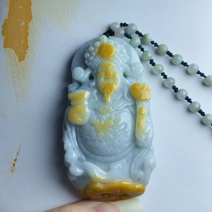 未镶嵌挂件翡翠财爷